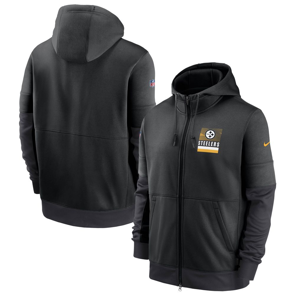 Steelers Men's Nike Therma Sideline Hoodie - S