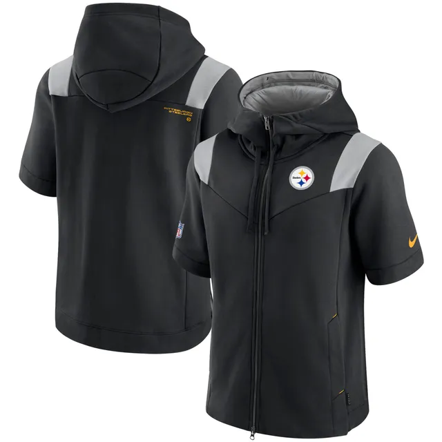 Nike Team Surrey (NFL Pittsburgh Steelers) Men's Full-Zip Hoodie