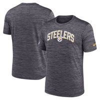 Men's Nike Black Pittsburgh Steelers Sideline Velocity Athletic Performance - T-Shirt