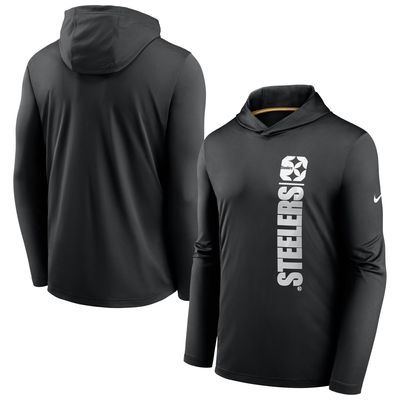 Pittsburgh Steelers Nike Performance Full-Zip Hoodie - Black