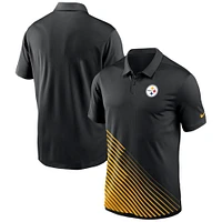 Polo Nike Pittsburgh Steelers Vapor pour homme - Noir