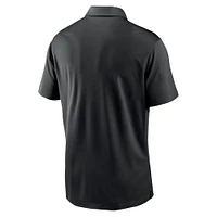 Polo Nike Pittsburgh Steelers Vapor pour homme - Noir