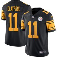 Youth Nike Chase Claypool Black Pittsburgh Steelers Alternate Game Jersey Size: Large