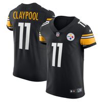 Men's Nike Chase Claypool Black Pittsburgh Steelers Vapor Elite Player Jersey