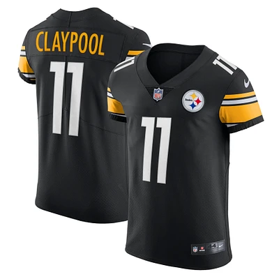 Maillot de joueur Nike Chase Claypool Pittsburgh Steelers Vapor Elite noir pour homme