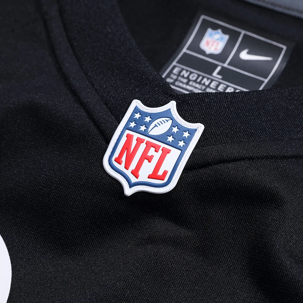 Maillot de match Nike Cordarrelle Patterson pour homme, noir, des Steelers Pittsburgh