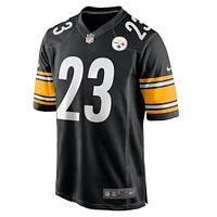 Men's Nike Damontae Kazee  Black Pittsburgh Steelers Game Jersey