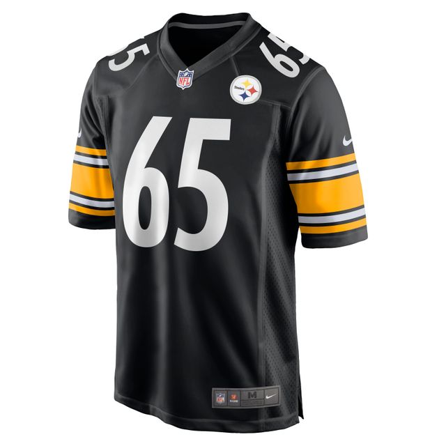 Maillot de match Nike Dan Moore Jr. pour hommes, noir, Pittsburgh Steelers