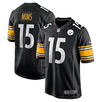 Maillot de match Nike Denzel Mims Pittsburgh Steelers pour homme, noir