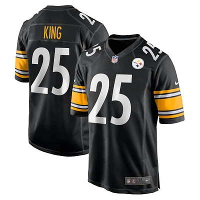 Maillot de match Nike Desmond King pour hommes, noir, Pittsburgh Steelers