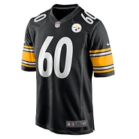 Men's Nike Dylan Cook  Black Pittsburgh Steelers Game Jersey