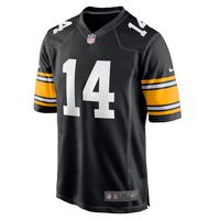 Men's Nike George Pickens Black Pittsburgh Steelers Alternate Game Player Jersey