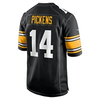 Maillot de joueur match alternatif des Pittsburgh Steelers Nike George Pickens noir pour homme