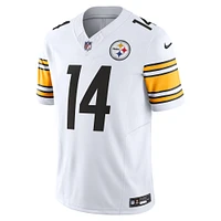Men's Nike George Pickens White Pittsburgh Steelers Vapor F.U.S.E. Limited Jersey