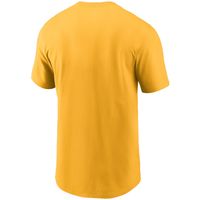 Men's Nike Gold Pittsburgh Steelers Primary Logo T-Shirt