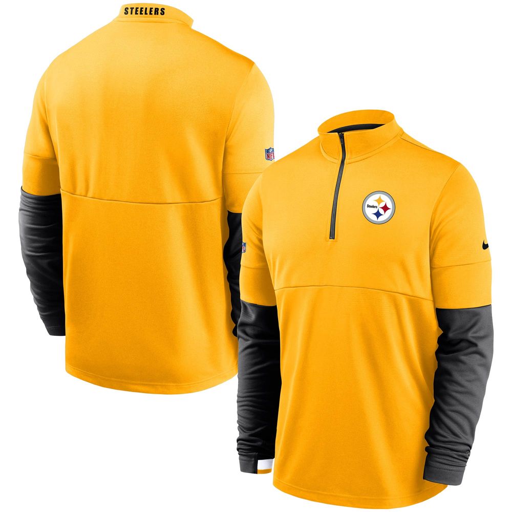 Nike Men's Nike Steelers Sideline Therma Performance Half-Zip - Jacket | Bayshore Shopping