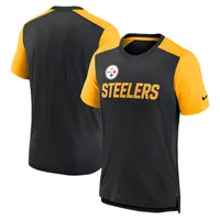 Men's Fanatics Branded Black Pittsburgh Steelers Primary Team Logo T-Shirt  