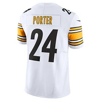 Nike Joey Porter Jr. Blanc Pittsburgh Steelers Vapor F.U.S.E. Maillot limité