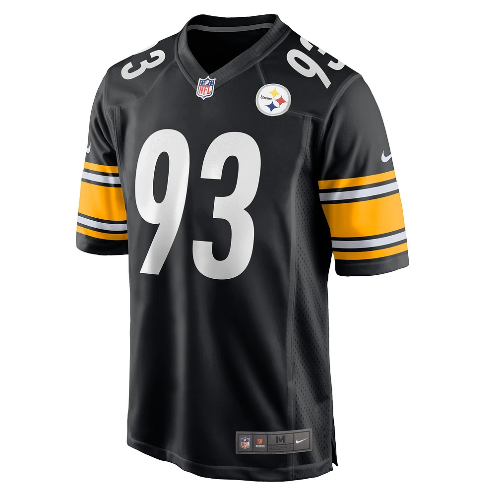 Maillot Nike Mark Robinson pour homme, joueur de match des Steelers Pittsburgh, noir