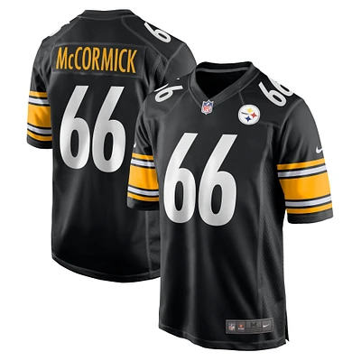 Men's Nike Mason McCormick  Black Pittsburgh Steelers Game Jersey