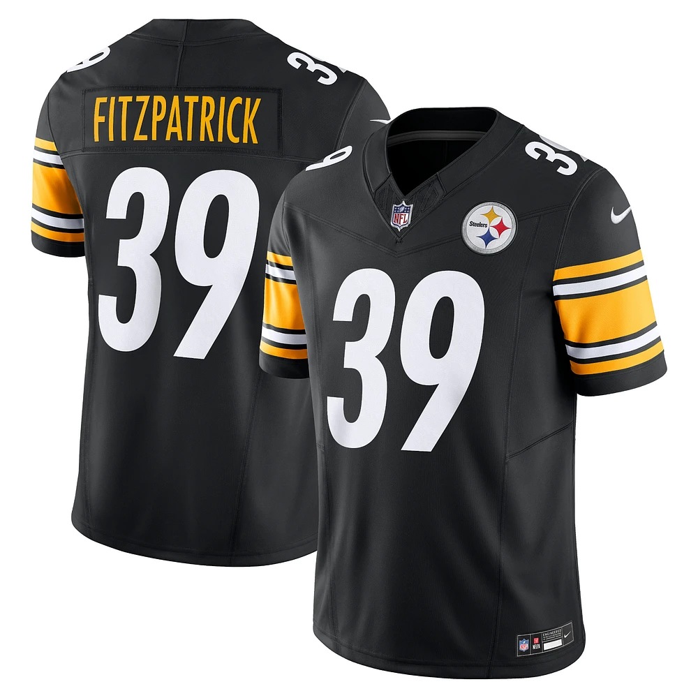 Men's Nike Minkah Fitzpatrick Black Pittsburgh Steelers Vapor F.U.S.E. Limited Jersey