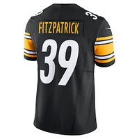 Nike Minkah Fitzpatrick pour hommes Noir Pittsburgh Steelers Vapor F.U.S.E. Maillot limité