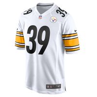 Men's Nike Minkah Fitzpatrick White Pittsburgh Steelers Game Player Jersey