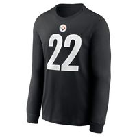 Nike Men's Pittsburgh Steelers Najee Harris Name & Number T-Shirt