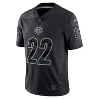 Nike Men's Pittsburgh Steelers Najee Harris Game Jersey Black M