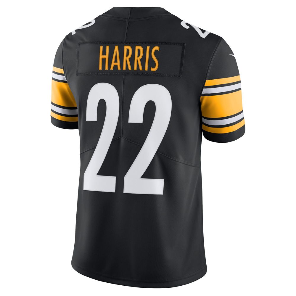 Men's Nike Najee Harris Black Pittsburgh Steelers Game Jersey