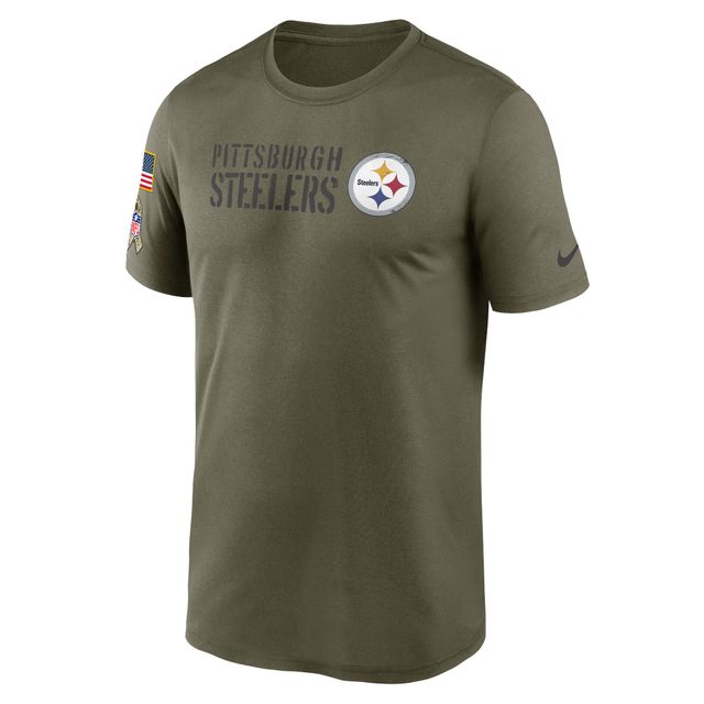 Pittsburgh Steelers Nike 2022 Salute To Service Long Sleeve T Shirt - Mens