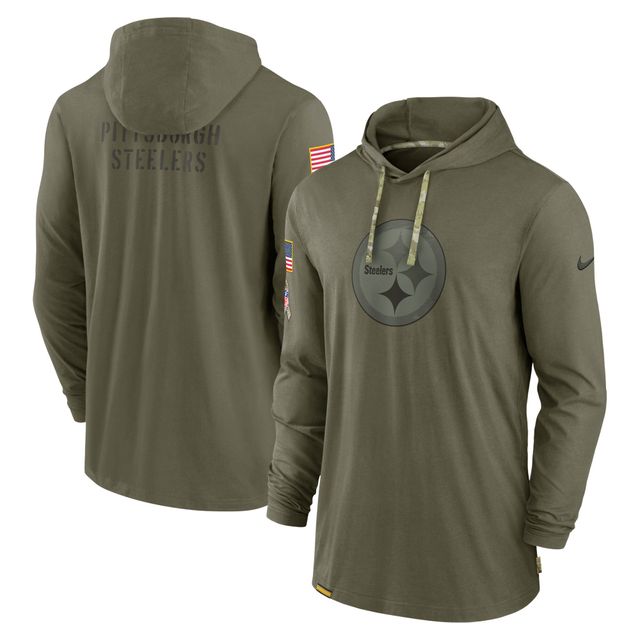 Pittsburgh Steelers Youth Nike Therma Salute to Service (STS) Hoodie