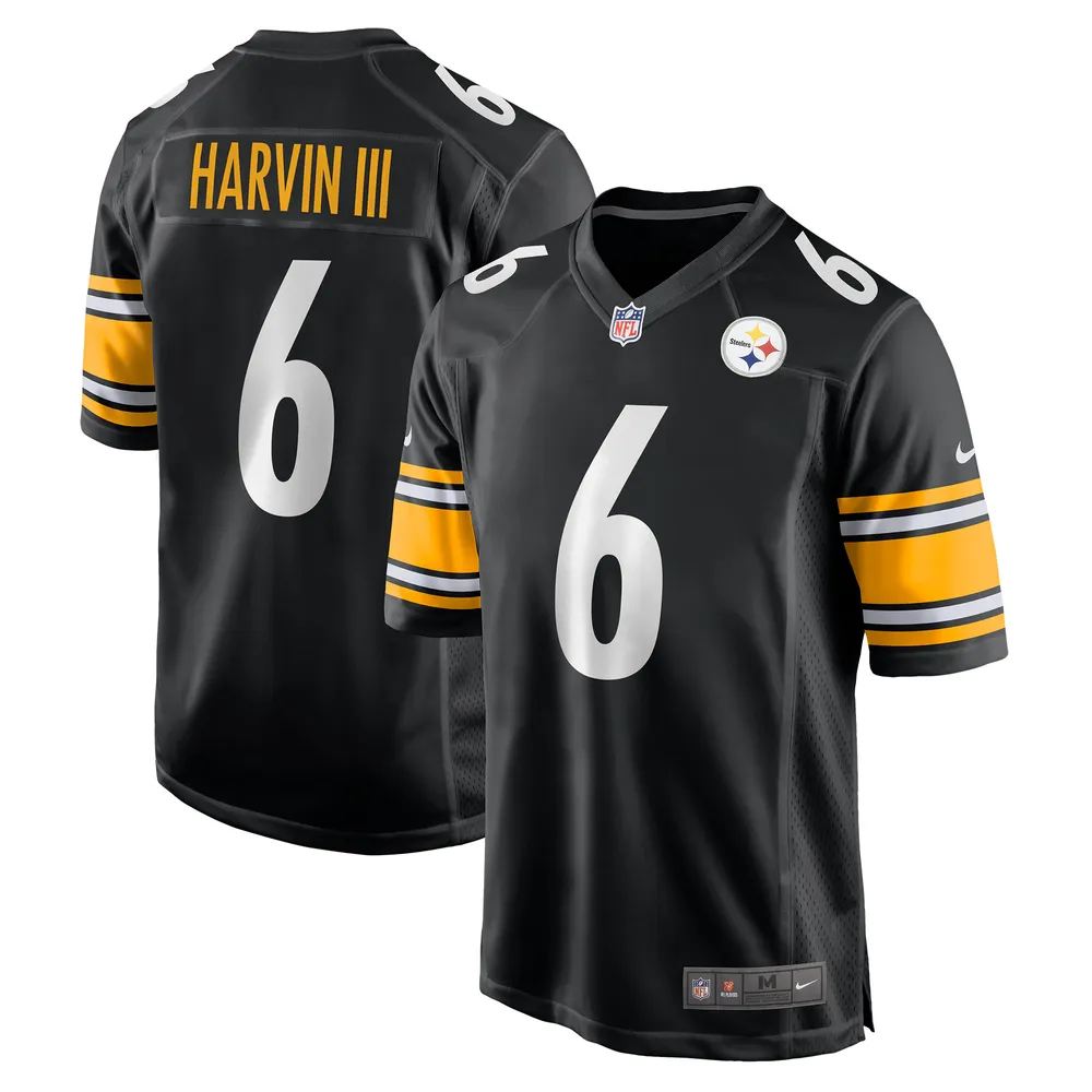 Lids Pressley Harvin III Pittsburgh Steelers Nike Game Jersey - Black