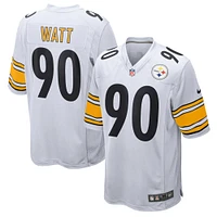 Nike T.J. pour hommes Maillot de match des Steelers Pittsburgh blanc Watt