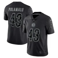 Nike Baltimore Ravens RFLCTV Limited Jersey Black