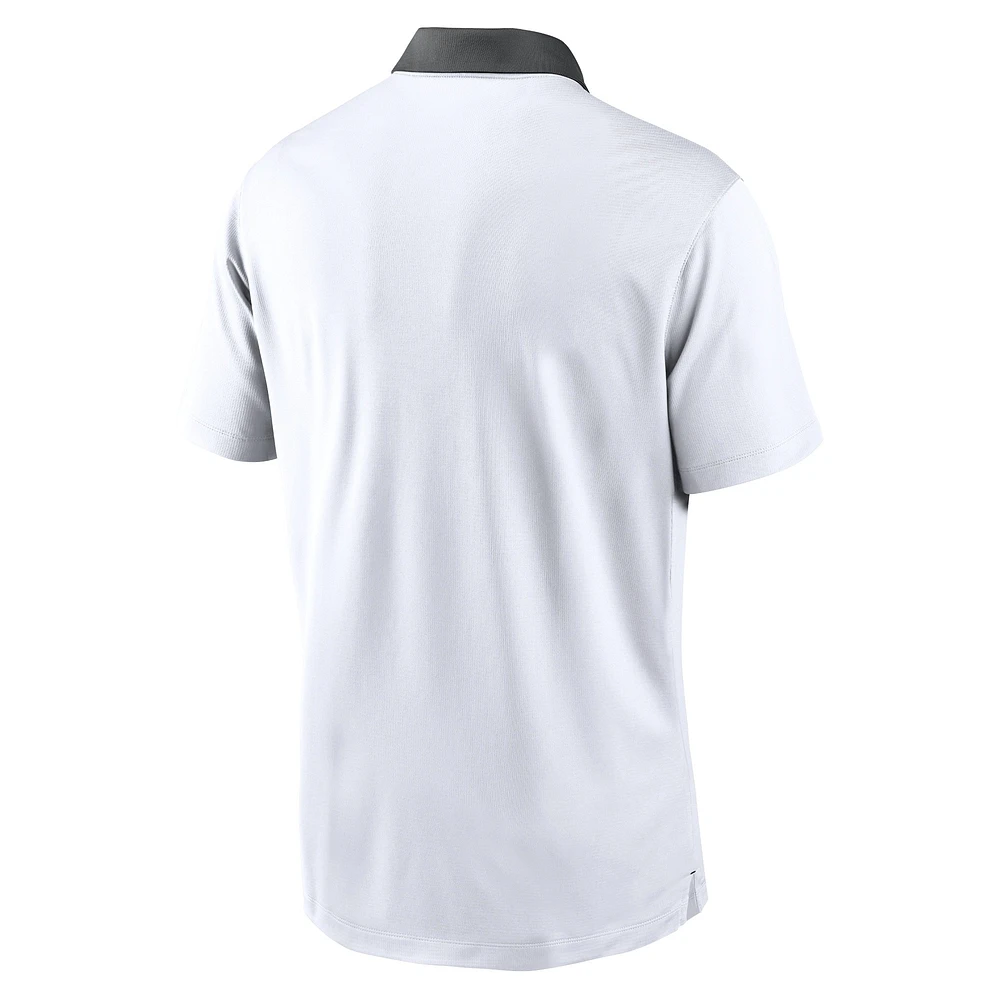 Men's Nike  White Pittsburgh Steelers Vapor Performance Polo