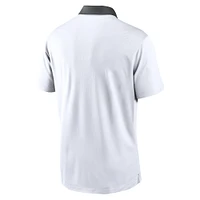 Polo Nike blanc Pittsburgh Steelers Vapor Performance pour homme