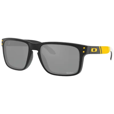 Pittsburgh Steelers Oakley Holbrook Logo Sunglasses