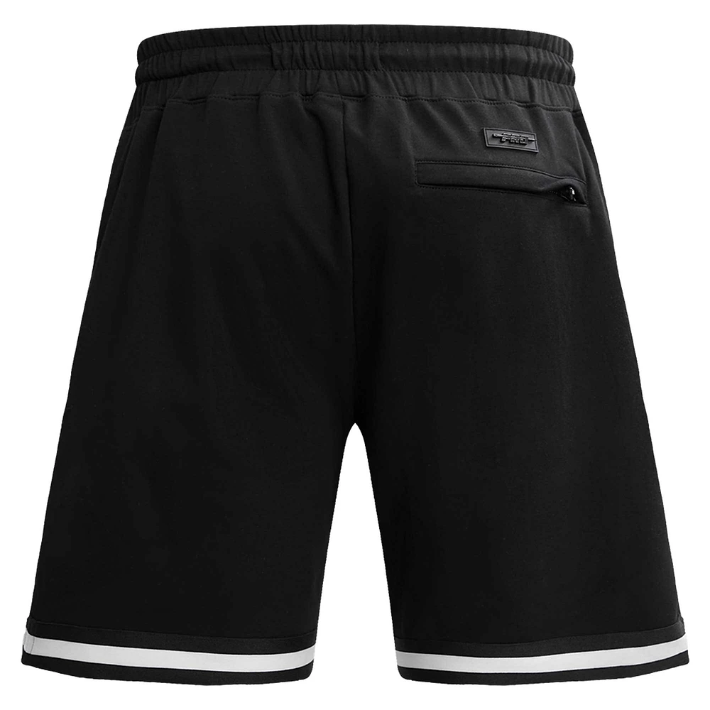 Men's Pro Standard Black Pittsburgh Steelers Classic Chenille Shorts