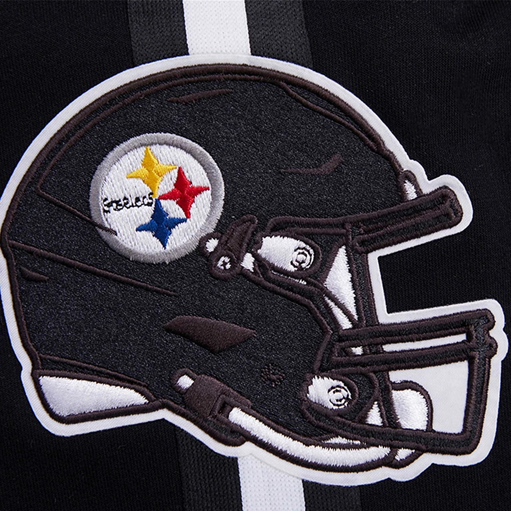 Men's Pro Standard Black Pittsburgh Steelers Classic Chenille Shorts