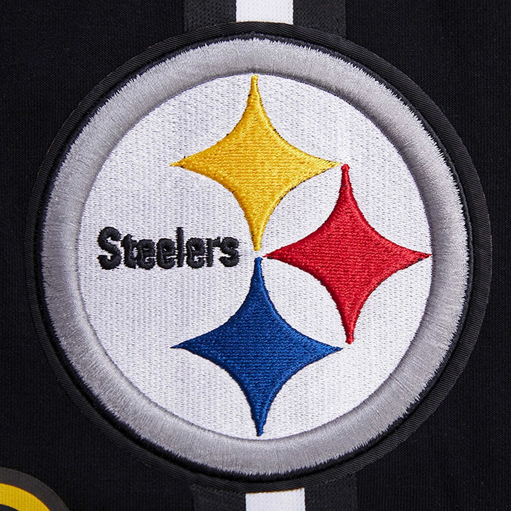 Men's Pro Standard Black Pittsburgh Steelers Classic Chenille Shorts