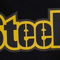 Men's Pro Standard Black Pittsburgh Steelers Classic Chenille Shorts