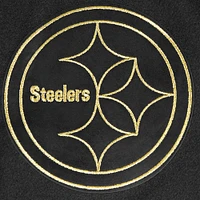 Men's Pro Standard Black Pittsburgh Steelers Full-Zip Varsity Jacket