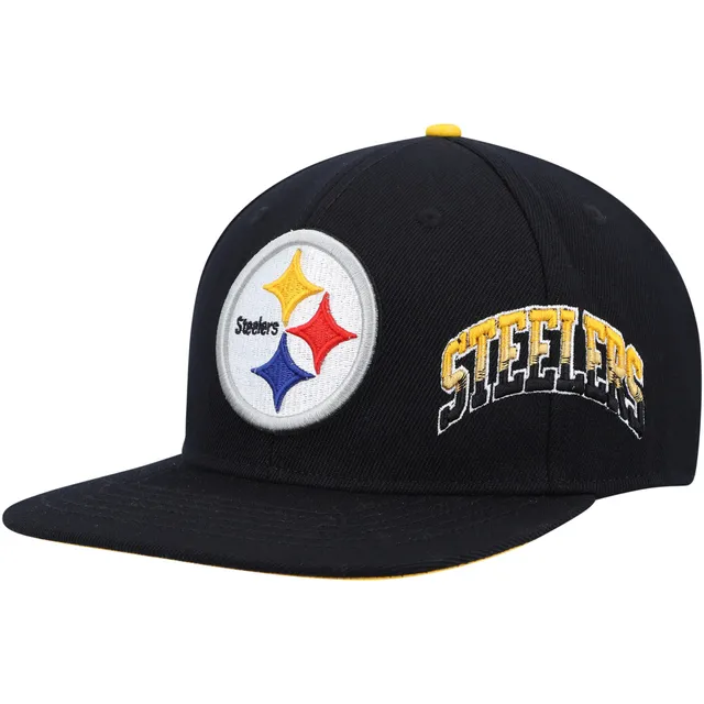 Men's '47 Black Pittsburgh Steelers Shumay MVP Snapback Hat - OSFA