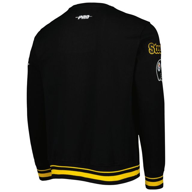 Sweat-shirt Pro Standard noir Pittsburgh Steelers Super Bowl XLIII Mash Up pour hommes