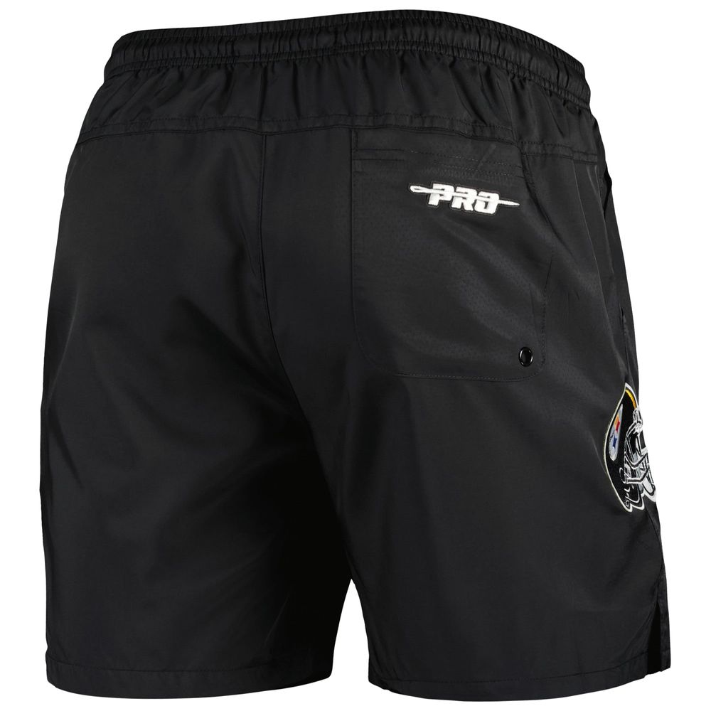 Men's Pro Standard Black Pittsburgh Steelers Woven Shorts