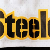 Men's Pro Standard White/Black Pittsburgh Steelers Mesh Shorts