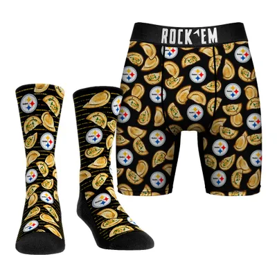 Lids Pittsburgh Steelers Rock Em Socks Local Food Primanti