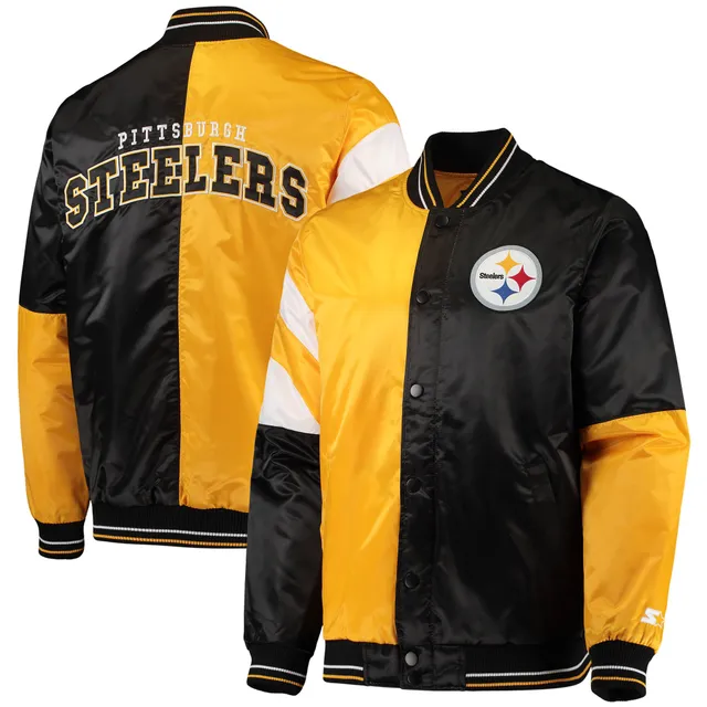 Pittsburgh Steelers Varsity Leather Jacket