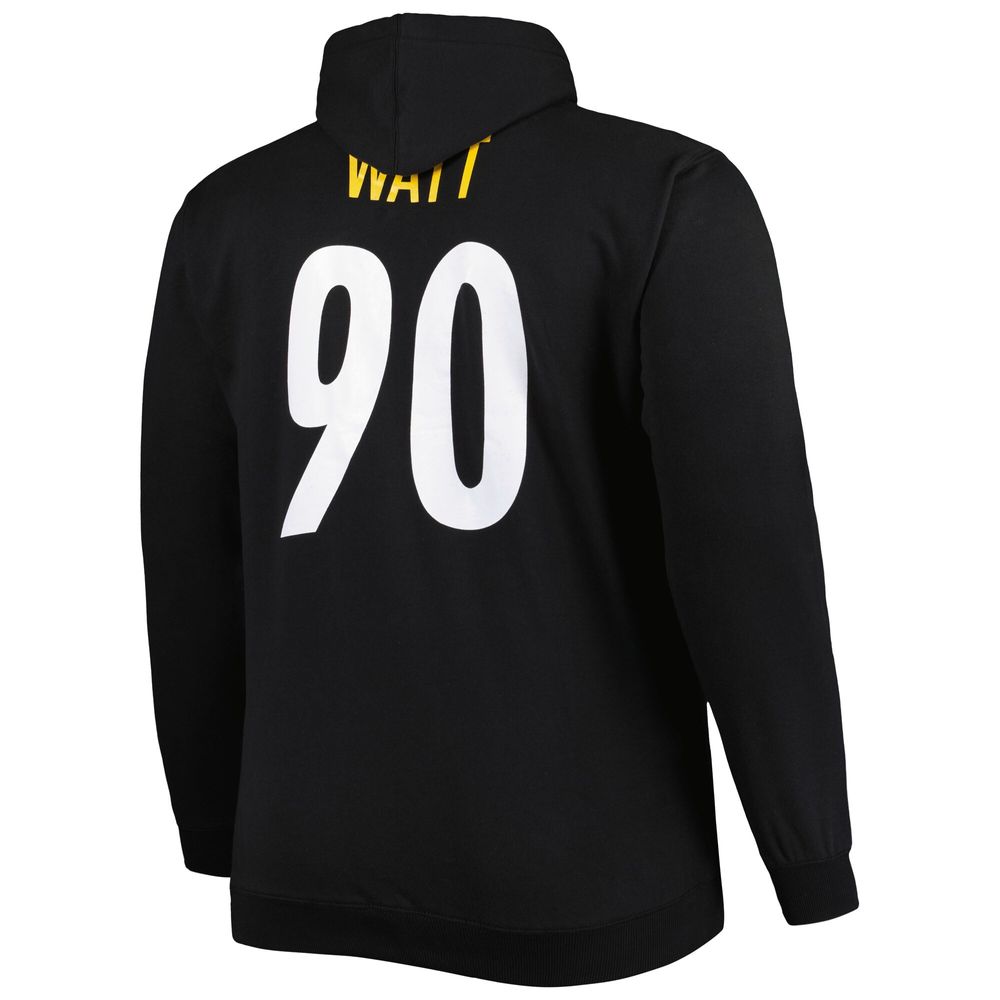 Lids T.J. Watt Pittsburgh Steelers Big & Tall Fleece Name Number